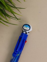 Разноцветная ручка 8 в 1 "Space team", penguin
