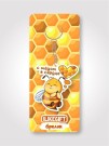 Брелок ECO из дерева ILikeGift "С мёдом в сердце"