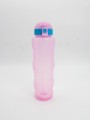 Бутылка "Life" с трубочкой, pink (700 ml)
