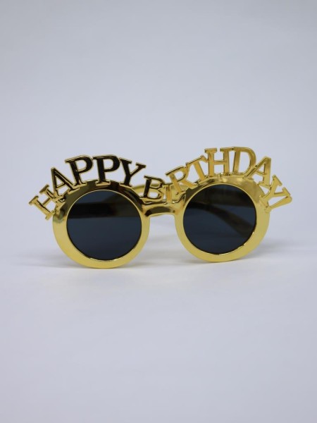 Праздничные очки "Birthday glow" (14*17,5 см) 