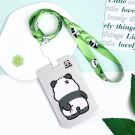 Футляр для карт на ленте "Panda's back"