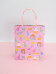Пакет подарочный крафтовый «HB», cake (21*25,5*10)