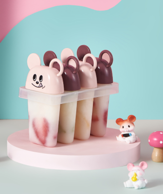 Формочки для мороженого "Mouse", pink, mix