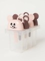 Формочки для мороженого "Mouse", pink, mix