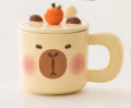 Кружка «Capybara with tangerine», (400 ml)