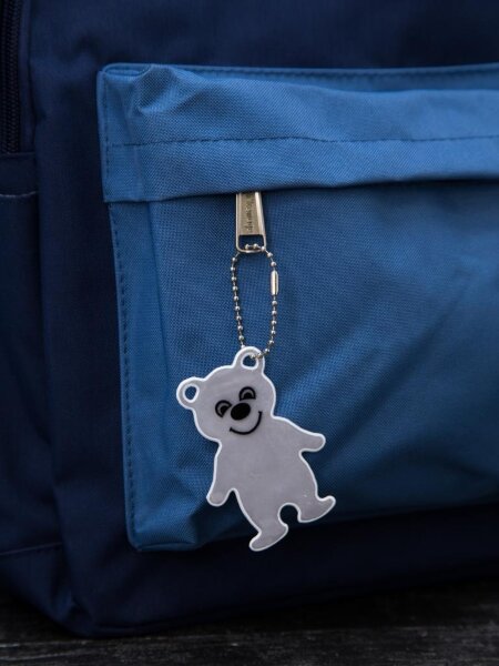 Светоотражающий элемент (фликер) "Bear", брелок 