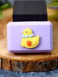 Контейнер для линз «Nice duck», purple
