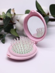 Расческа «Fold hairbrush», pink