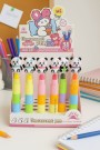 Маркер текстовыделитель флуоресцентный "Colorful panda", 5 в 1, mix