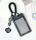 Футляр для карт с брелком "Camera", black