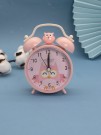 Часы-будильник «Very cute owl», pink (15х11,5 см)