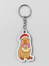 Брелок ECO из дерева "Cappy new year! Donut"