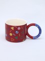 Кружка «Geometric style», red (390 ml)
