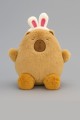 Мягкая игрушка "Capy hare hair band", brown, 25 см