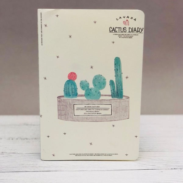 Тетрадь "Cactus diary" (01) 