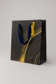 Пакет подарочный «Marble streaks», black (26*32*12.5)