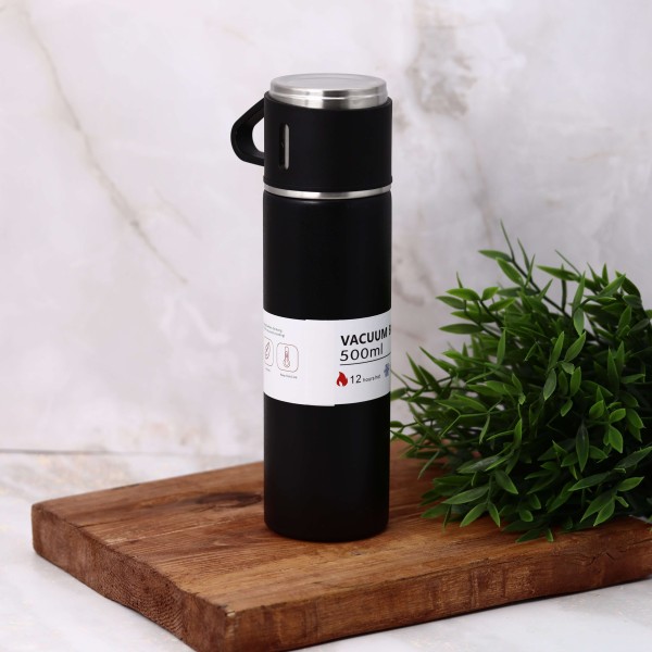 Термос «Metal bullet», black (500 ml) 