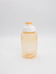 Бутылка "Fitness" с трубочкой, yellow (350 ml)