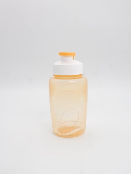 Бутылка "Fitness" с трубочкой, yellow (350 ml) 