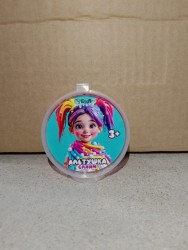 Слайм "Стекло WOW с шариками", розовый (50гр)