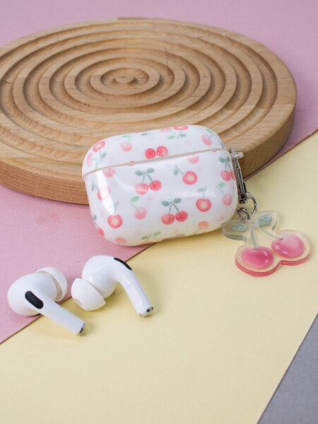 Чехол для AirPods Pro "Cherries" 