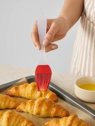 Кисточка для выпечки силиконовая (L= 17 см), 3 цв