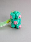 Брелок "Frog family", green (6,5 см)