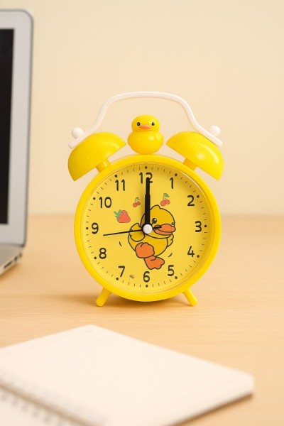 Часы-будильник «Little duck», cherries (15х11,5 см) 