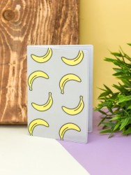 ОБЛОЖКА ДЛЯ ПАСПОРТА "Banana mood", плотность 600 мкм