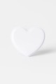 Попсокет "Heart", white