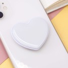 Попсокет "Heart", white