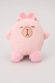 Мягкая игрушка "Capy pink hair band", pink, 20 см