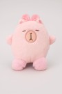 Мягкая игрушка "Capy pink hair band", pink, 20 см