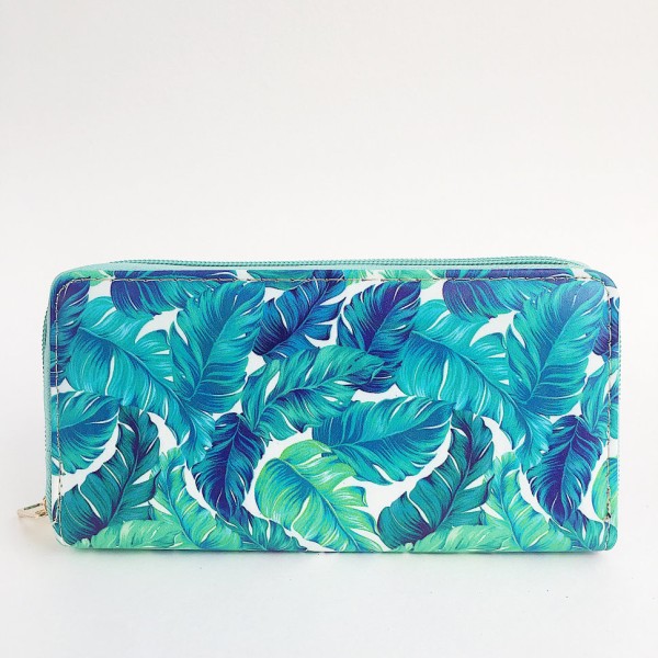 Кошелёк "Green leaves" 