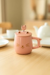 Кружка «Whiskers», pink (400 ml)