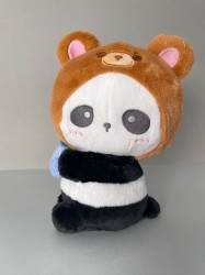 Мягкая игрушка "Bear hat panda", 20 см
