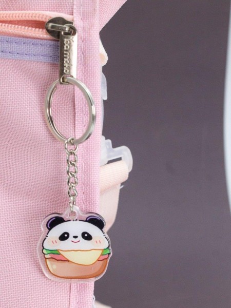 Брелок акриловый iLikeGift "Panda in a Basket" 