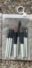 Набор кистей для макияжа "Serene strokes", 8 шт., white