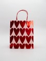 Пакет подарочный «Red hearts», big (21*25.5*10)