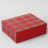 Подарочная коробка «Red bow», 18.5*13*7