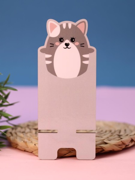 Подставка под телефон/планшет «Cat», grey 