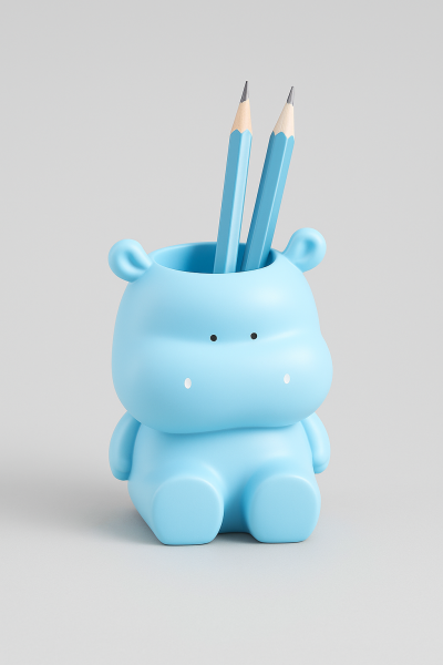 Подставка для канцелярских принадлежностей "Desk friend", hippopotamus, 10 см 