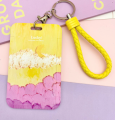 Футляр для карт "Summer colors", yellow-pink
