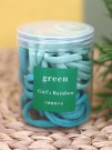 Набор резиночек для волос "Fantasy",  green