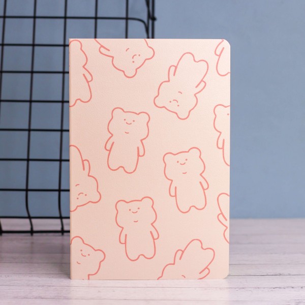 Тетрадь (A5) «Plush bear indulges» (13,5*20,5) 