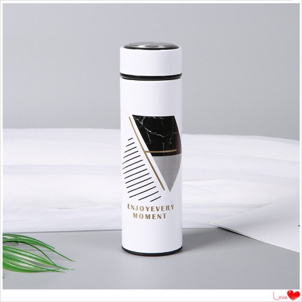 Термос "Enjoy every moment", white (400ml) 