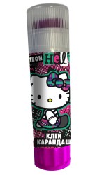Клей-карандаш 15 г "Hello Kitty", на ПВП-основе, хамелеон