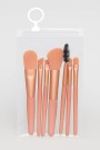 Набор кистей для макияжа "Serene strokes", 8 шт., pink