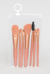 Набор кистей для макияжа "Serene strokes", 8 шт., pink