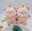 Мягкая игрушка "Flower pig", pink